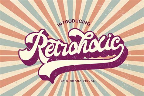 Retroholic Retro Font | Font | Free Download | iMockups