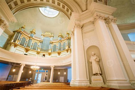 Classical Interior Of Helsinki Cathedral 898210 Stock Photo at Vecteezy