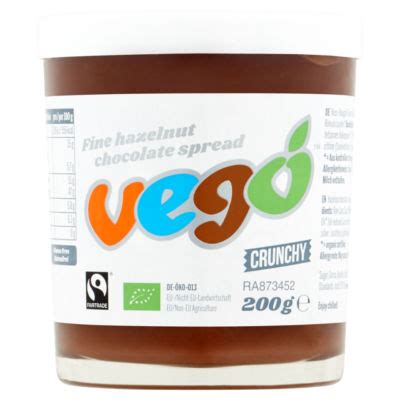 Vego Crunchy Fine Hazelnut Chocolate Spread 200g : My Supermarket Compare