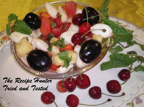 Moumita's Colorful Fruit Salad for Diabetic & Weight Watchers • Esme Salon