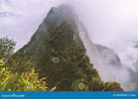 Huayna Picchu trail stock photo. Image of picchu, tropical - 240032590