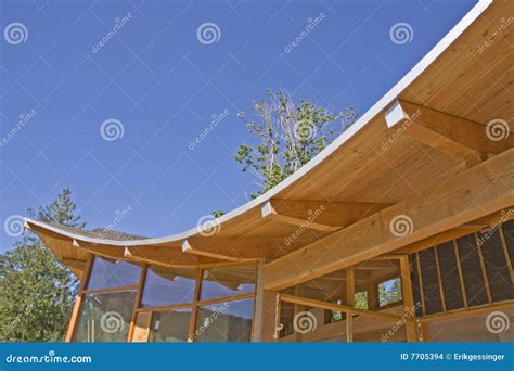 Timber Frame Roof Construction Stock Photo - Image of frame, construction: 7705394