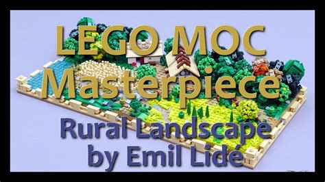 LEGO MOC Masterpieces: Rural Landscape - Emil Lidé - YouTube