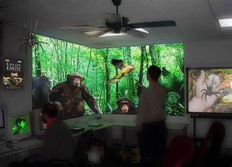 Interactive office - Jungle Room | For the Weekly Photoshop … | Flickr
