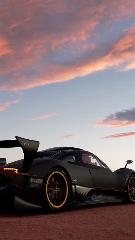 ZONDA R, art, black, hypercar, pagani, racecar, esports, supercar ...