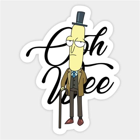 Ooh Wee! - Rick And Morty - Sticker | TeePublic