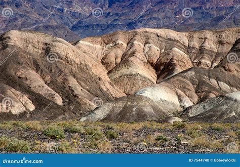 Death Valley Geology And Landscape Stock Photo - Image: 7544740