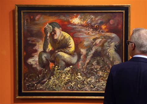 Painting showing Hitler as Cain displayed in Berlin museum | The Times of Israel