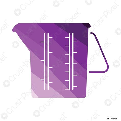 Measure glass icon - stock vector 3132902 | Crushpixel