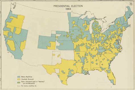 Presidential election 1884 - Norman B. Leventhal Map & Education Center