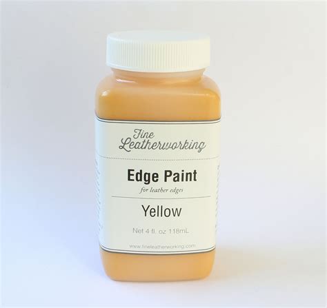 Leather Edge Paint: Yellow