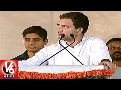 Rahul Gandhi Speech in Hyderabad..