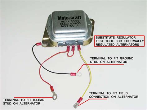 1976 Ford Voltage Regulator Wiring Diagram