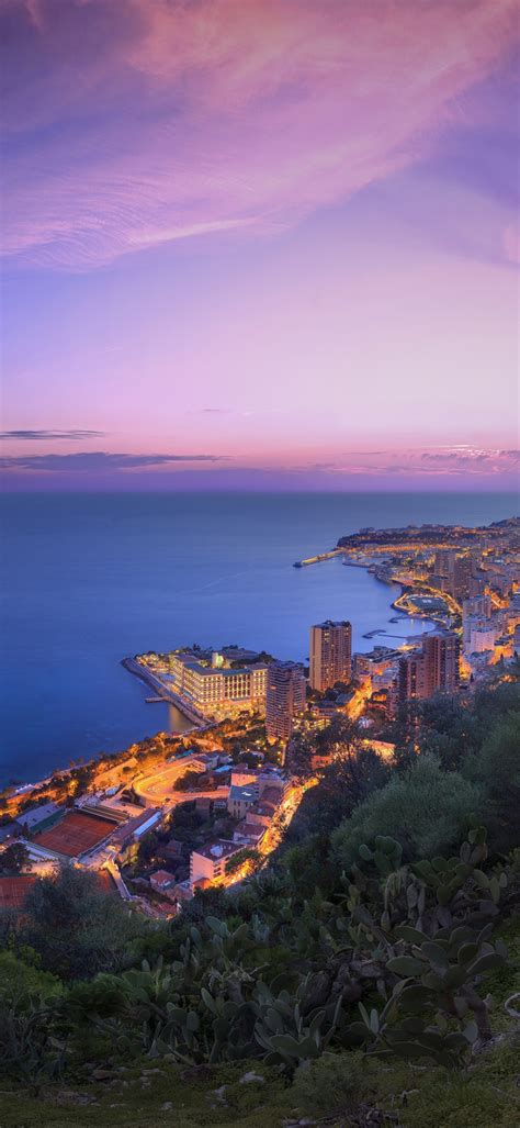 Monaco City Wallpaper 4K, Cityscape, City lights