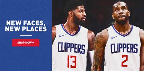 Paul George’s Clippers Jerseys are now available in the NBA Store ...