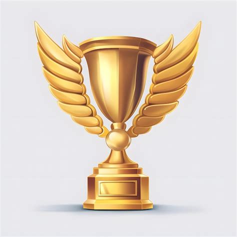 Premium AI Image | luxury Winner Trophy award