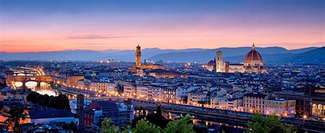 Florence Twilight: Stunning Tuscany HD Wallpaper