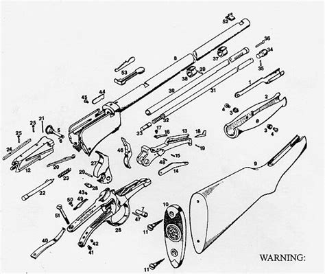 Winchester 1906, Parts of the gun