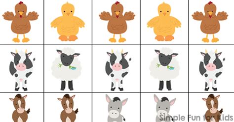 Farm Animal Patterns - Simple Fun for Kids VIP