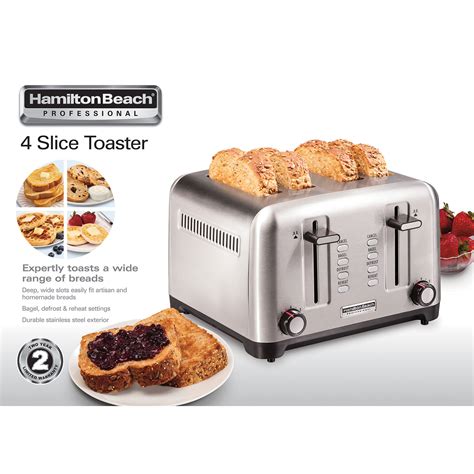 Hamilton Beach® Professional 2 Slice Toaster - 24990 | HamiltonBeach.com