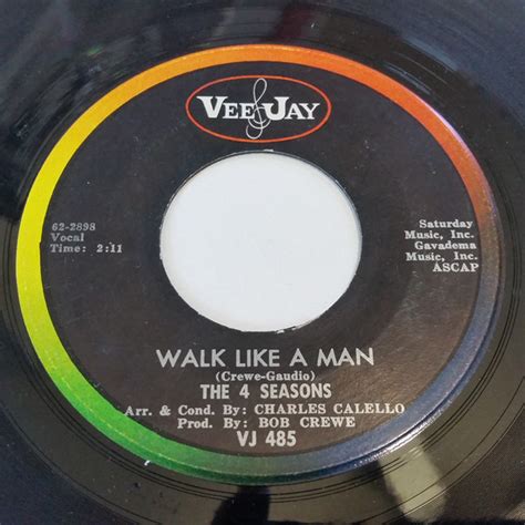 The 4 Seasons* - Walk Like A Man (1963, Vinyl) | Discogs