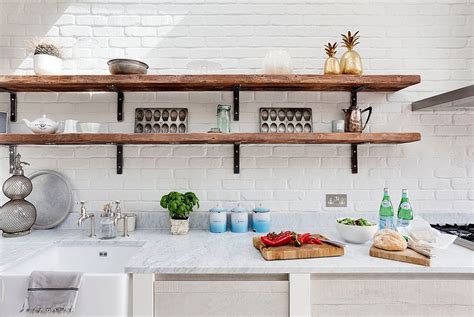 20 Rustic Kitchen Shelving Ideas with Timeless Rugged Charm