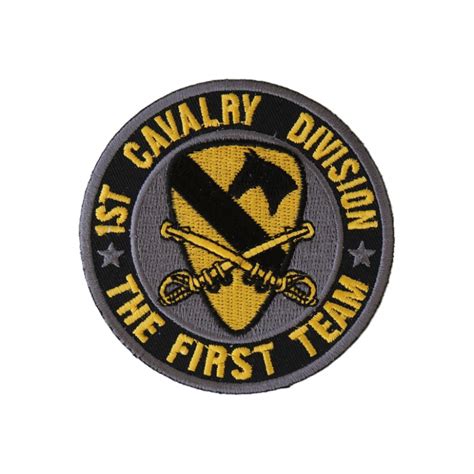 Buy 1st Cavalry Division Patch The First Team | Camouflage.ca