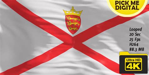 UK-Jersey Flag 4K, Motion Graphics | VideoHive