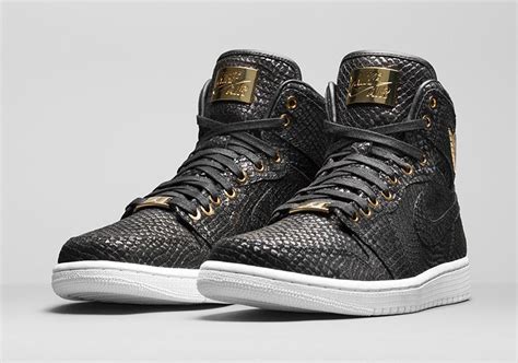 Official Images Of The Air Jordan 1 "Pinnacle" in Black - SneakerNews.com