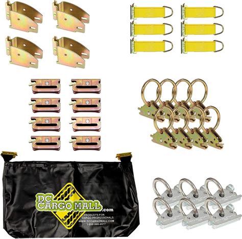 Amazon.com: E Track Tie-Down Kit - 32 Pieces: E-Track Accessories & E-Track Storage Bag (E-Track ...