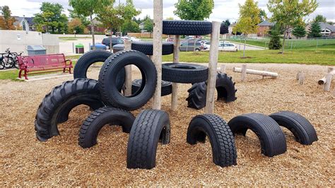 Tire Playground | Outdoor Play Ideas