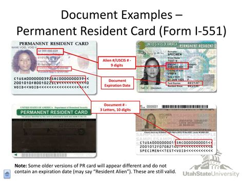 I 551 Document Number - Free Documents