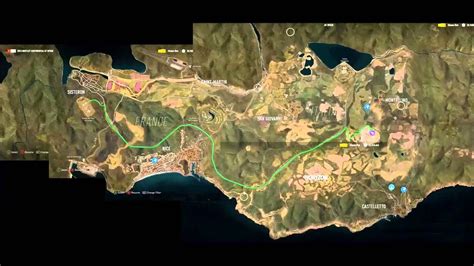 Forza Horizon 2 Map Comparison