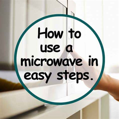 How to use a microwave » Microwave Addicts