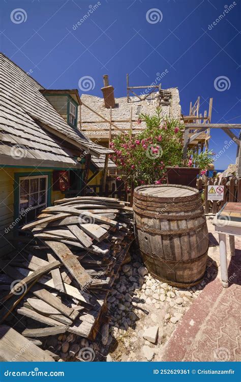 Popeye Village, Malta - July 9, 2022: Images of Popeye Village. Popeye ...