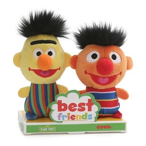 Sesame Street Bert and Ernie BFF Plush Set