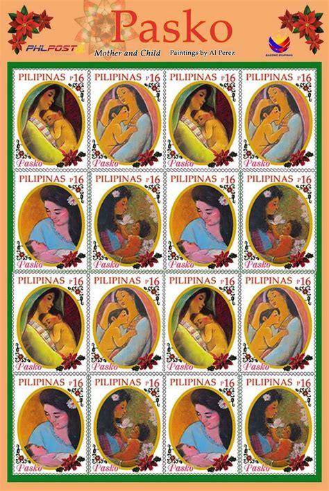 PHLPost Issues Christmas 2023 Stamps Featuring Mother And Child ...