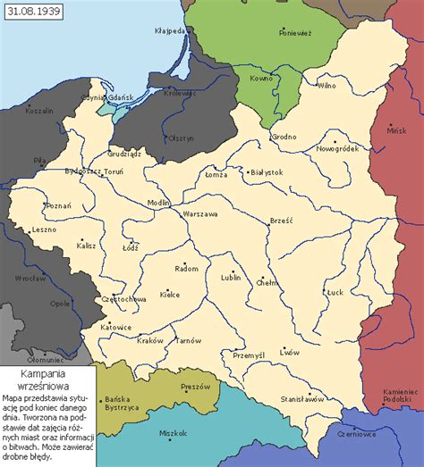 Invasion of Poland in 1939 - Vivid Maps