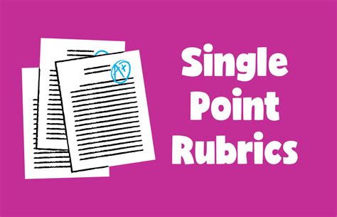 Single Point Rubrics: What They Are And How To Use Them In the Classroom | Kodable