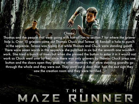 The Maze Runner by Carter M