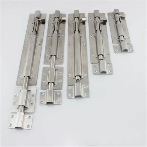 12'' Stainless Steel Heavy Duty Security Door Barrel Bolt Locks-in ...