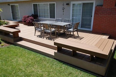 seating on decks | Decks backyard, Backyard, Patio