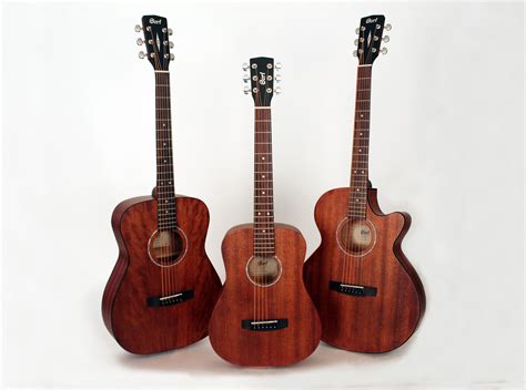 Cort Introduces All Mahogany Acoustic Guitars