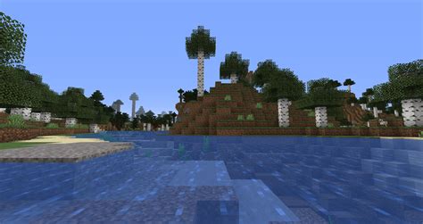 i found this birch tree whilst exploring in survival, is this height normal? : r/Minecraft