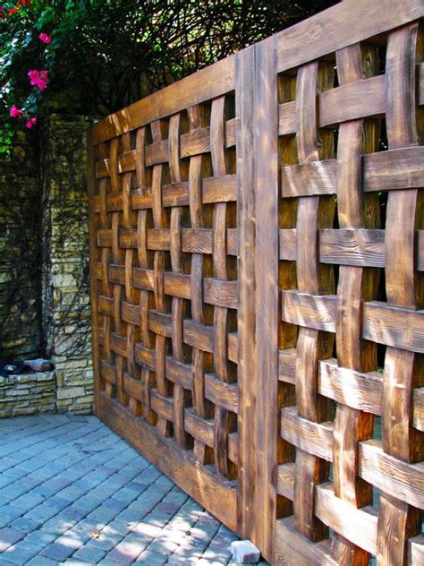 Fantastic And Fancy Fence Design Ideas - Bored Art