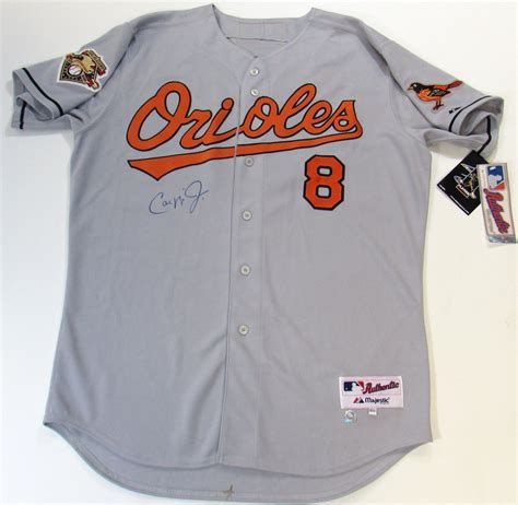 Lot Detail - Cal Ripken Jr. Signed Jersey