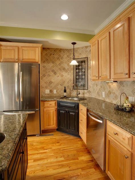 Beautiful Kitchen Backsplash Ideas With Oak Cabinets - Kitchen Ideas