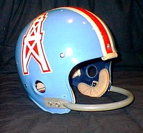 Pro Football Journal: Houston Oilers 1972-74 Helmet Anomaly