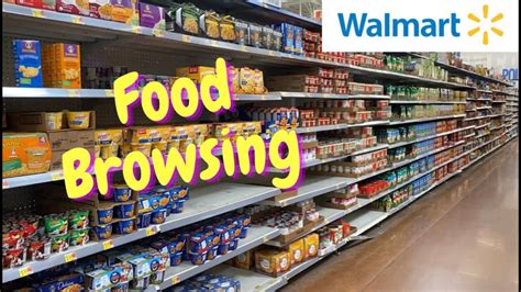 🛒 WALMART FOOD AISLES BROWSE WITH ME & PRICES‼️ WALMART SHOP WITH ME ...