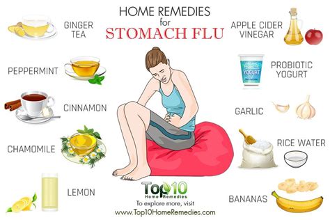 Home Remedies for Stomach Flu | Top 10 Home Remedies